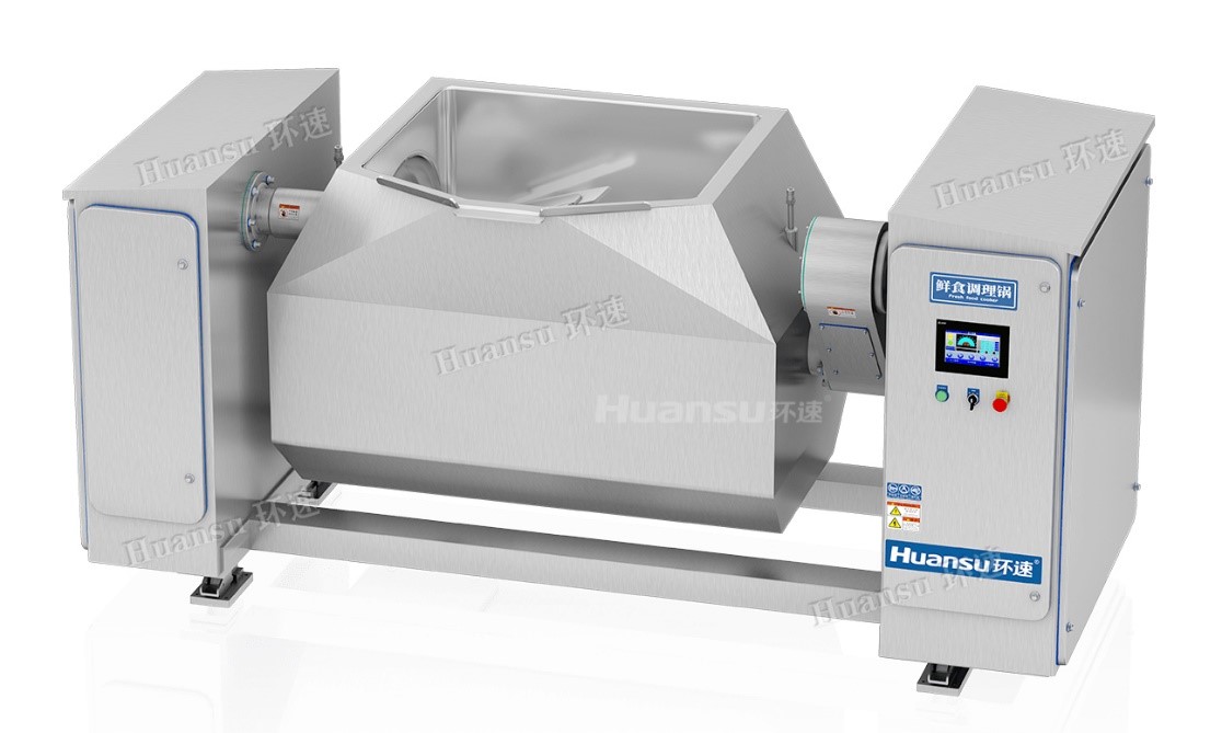 豆沙餡料智能攪拌鍋，蒸汽加熱攪拌均勻