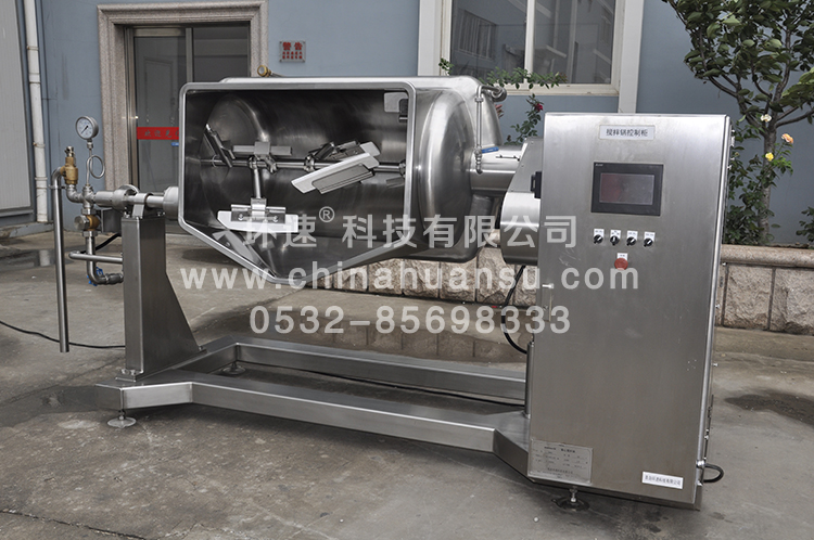 涼菜智能攪拌鍋WZJ-500，觸摸屏式設(shè)計